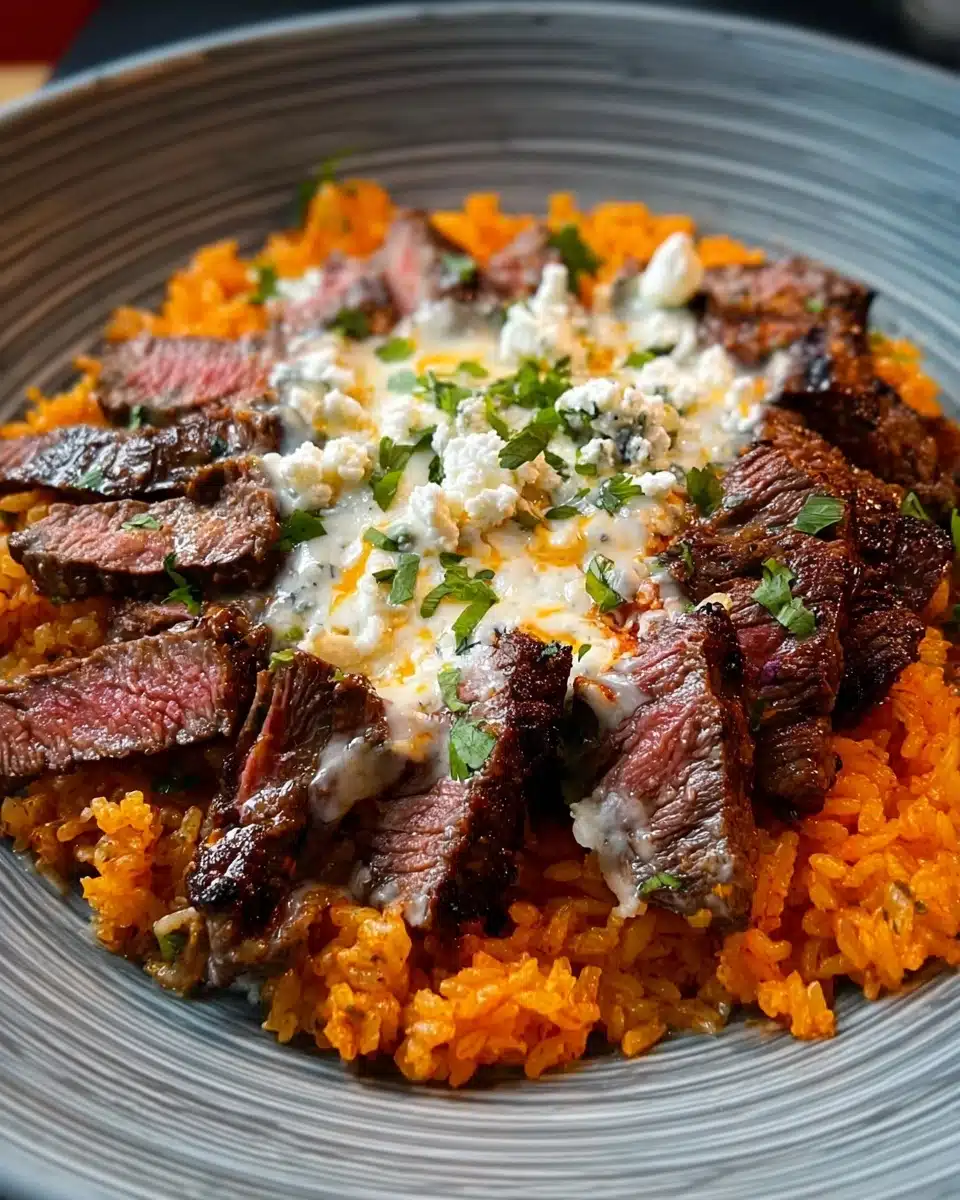 Steak Queso Rice : A Flavorful Recipe Total Time: 35 Recipe