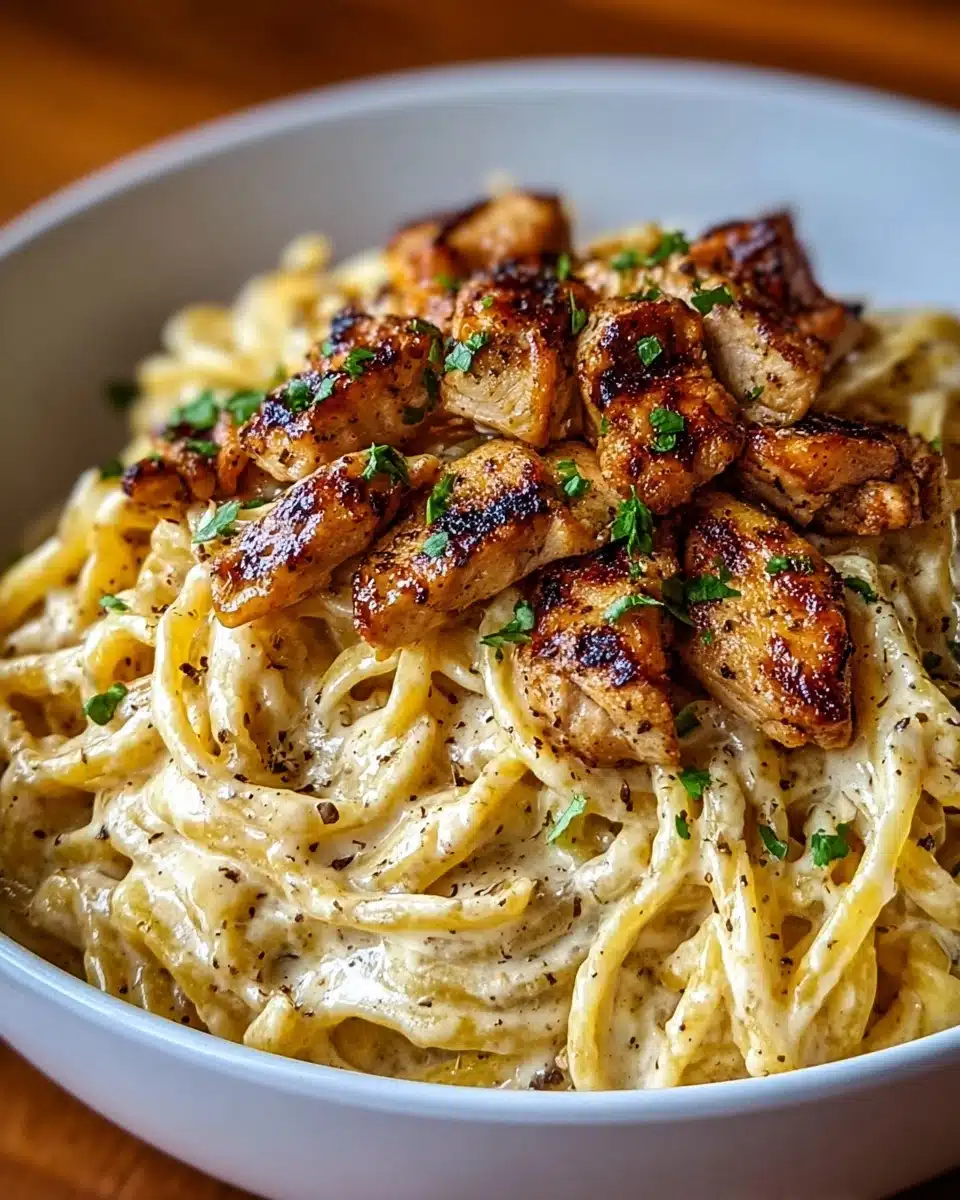 the best Cowboy Butter Chicken Linguine Recipe