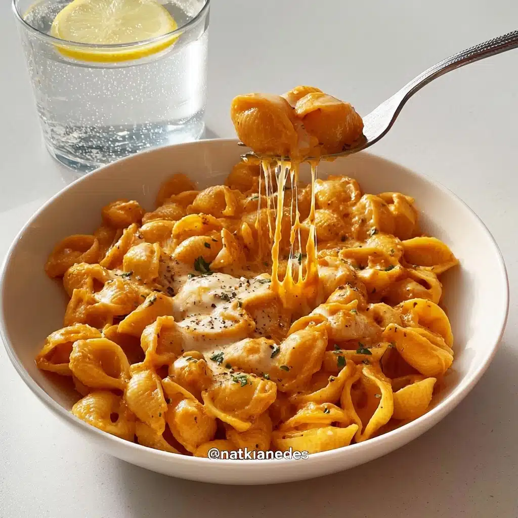 cheesy chicken pasta Recipe - Recipe Image