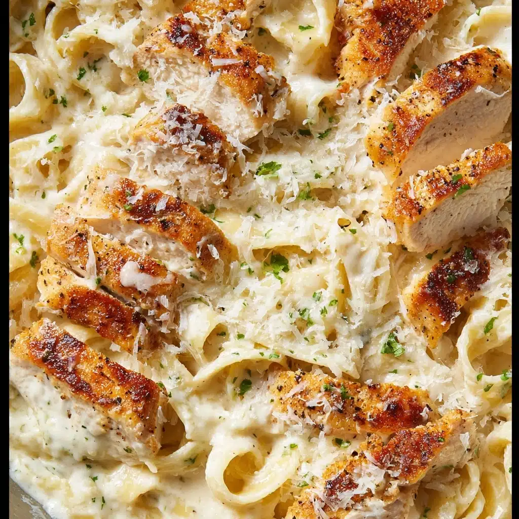 Chicken Fettuccine Alfredo Recipe - Recipe Image