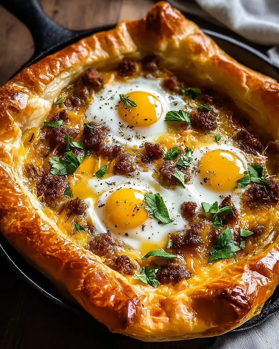 Sausage Egg and Cheese Breakfast Roll-Ups Recipe