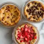 Baked Protein Pancake Bowls