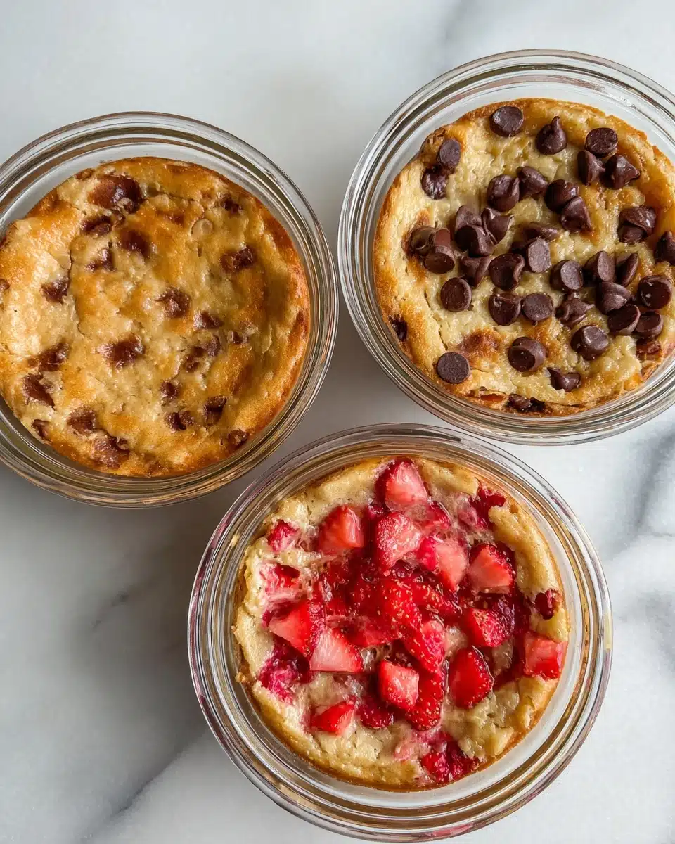 Baked Protein Pancake Bowls