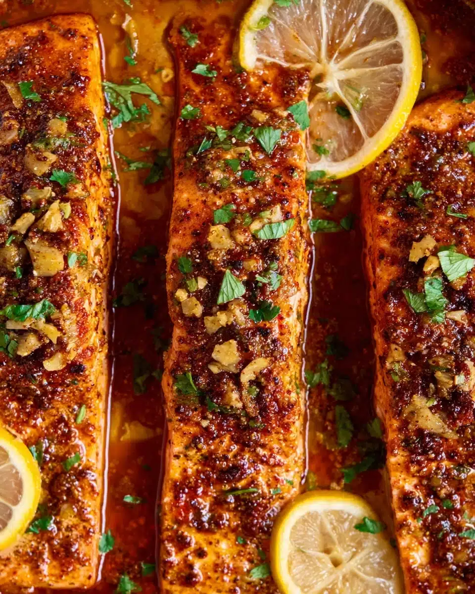 Cajun Honey Butter Salmon Recipe