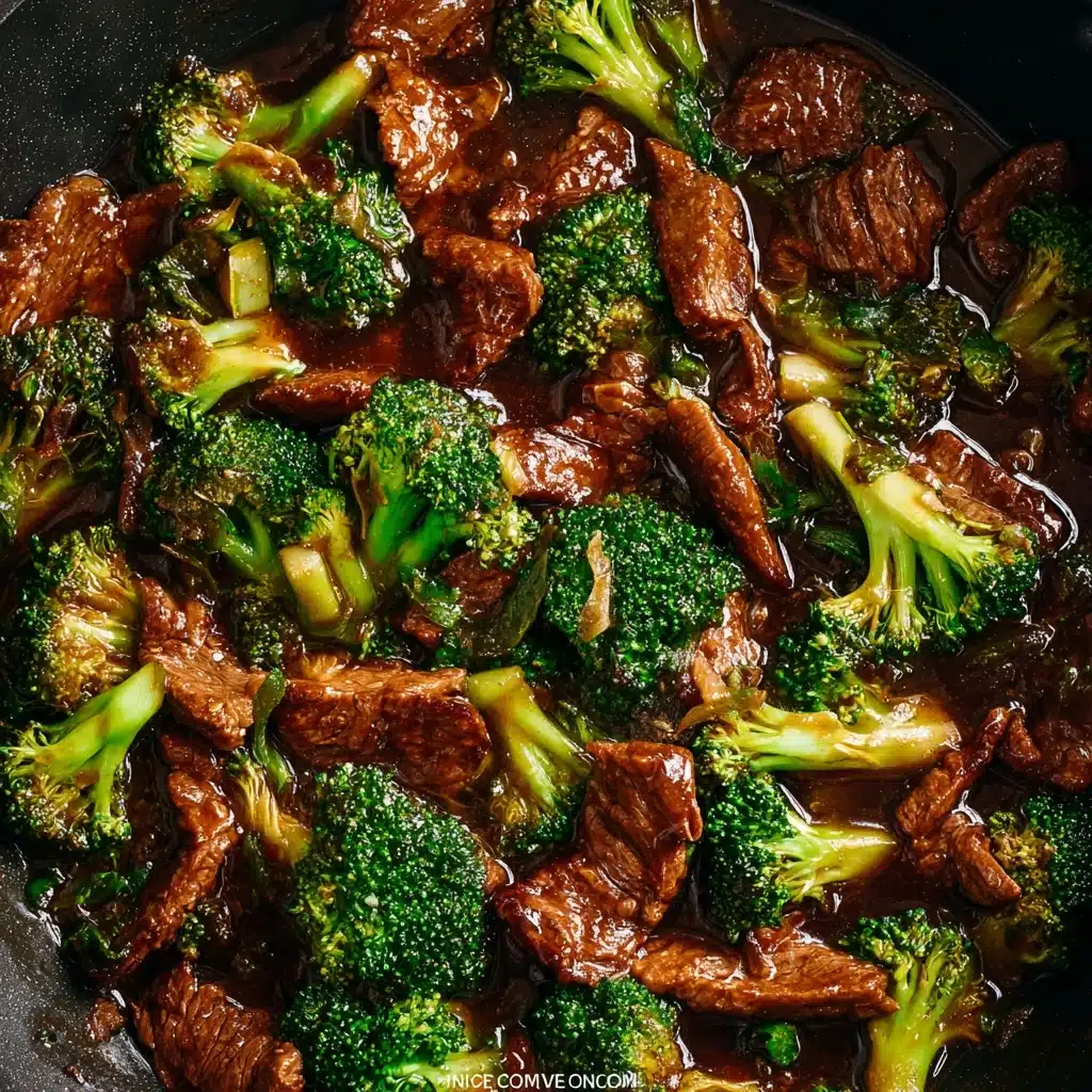 Chinese Beef and Broccoli (牛肉炒西兰花) Recipe - Recipe Image