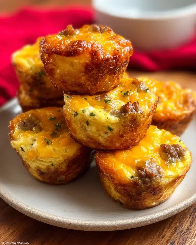 Sausage Breakfast Muffins Recipe