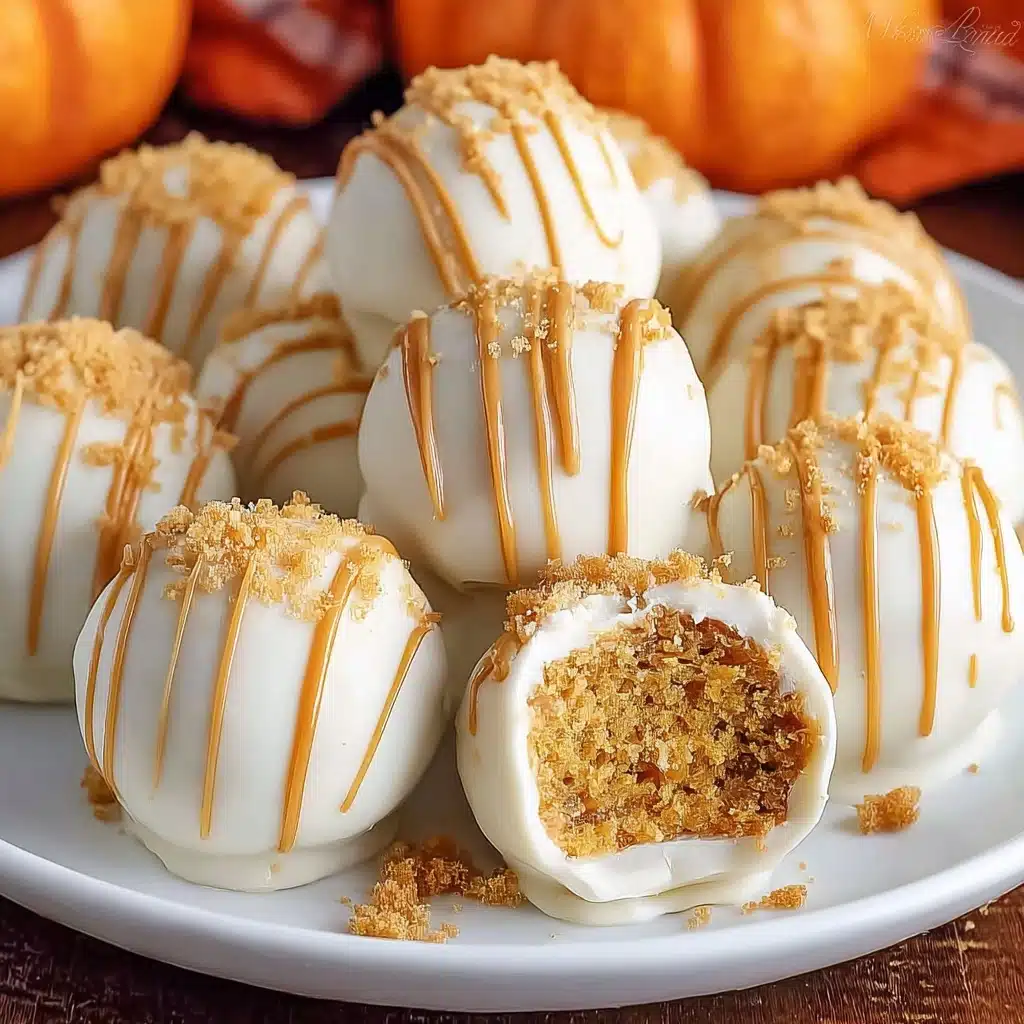 No-Bake Pumpkin Cheesecake Balls Recipe - Recipe Image