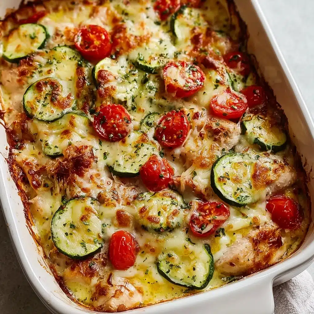 Mediterranean Chicken Zucchini Bake Recipe - Recipe Image