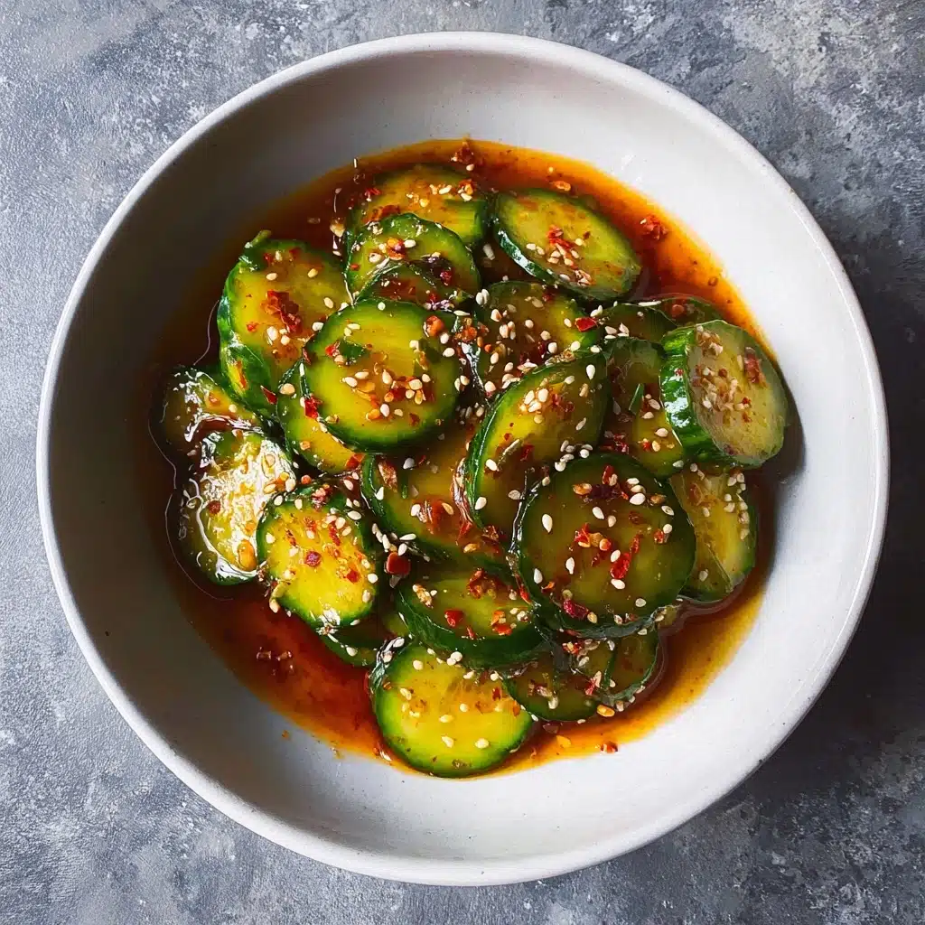 Easy Asian Cucumber Salad Recipe - Recipe Image