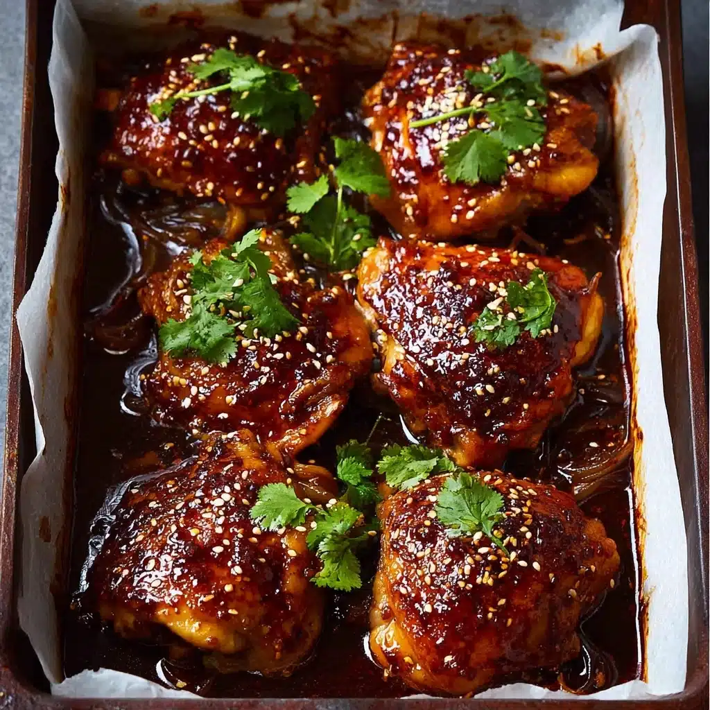 EASIEST sticky honey soy chicken Recipe - Recipe Image