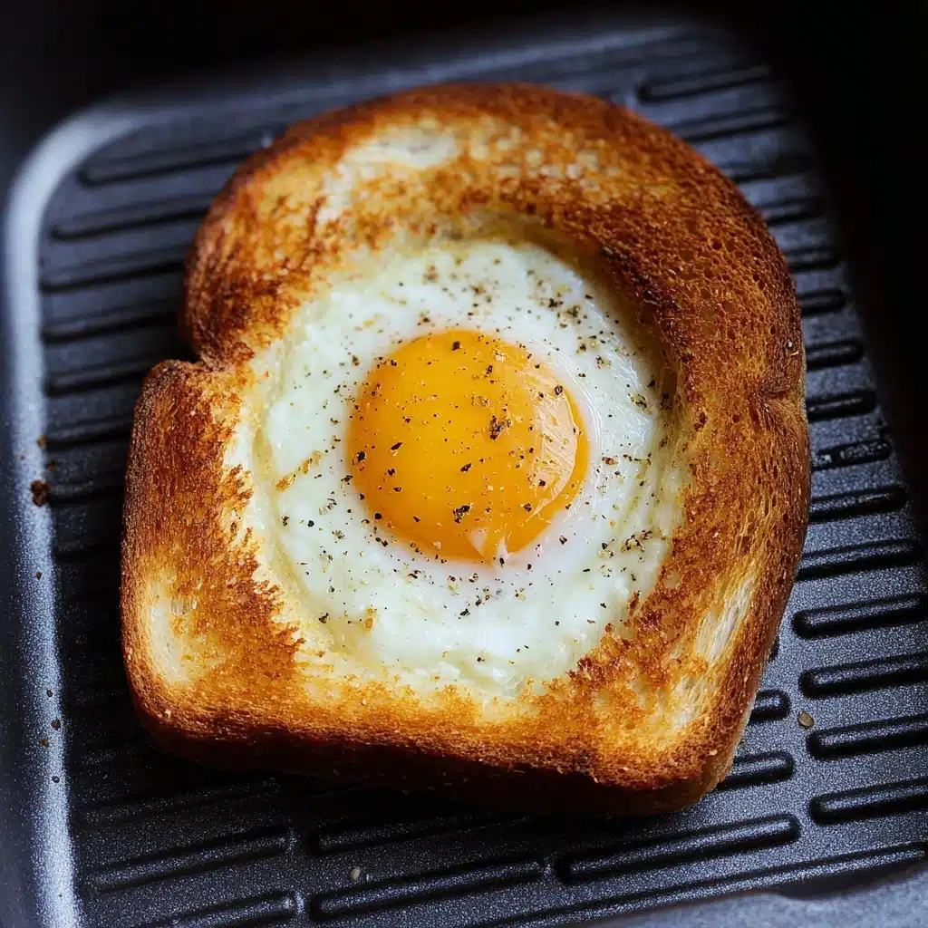Air Fryer Egg and Toast Recipe - Recipe Image