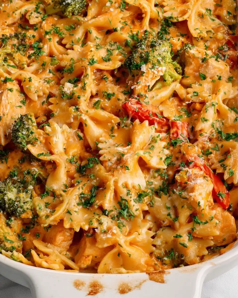 Louisiana Chicken Pasta Bake Recipe