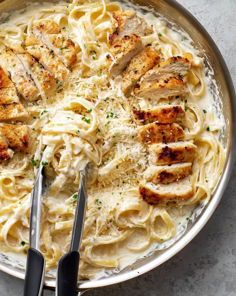 Chicken Fettuccine Alfredo Recipe