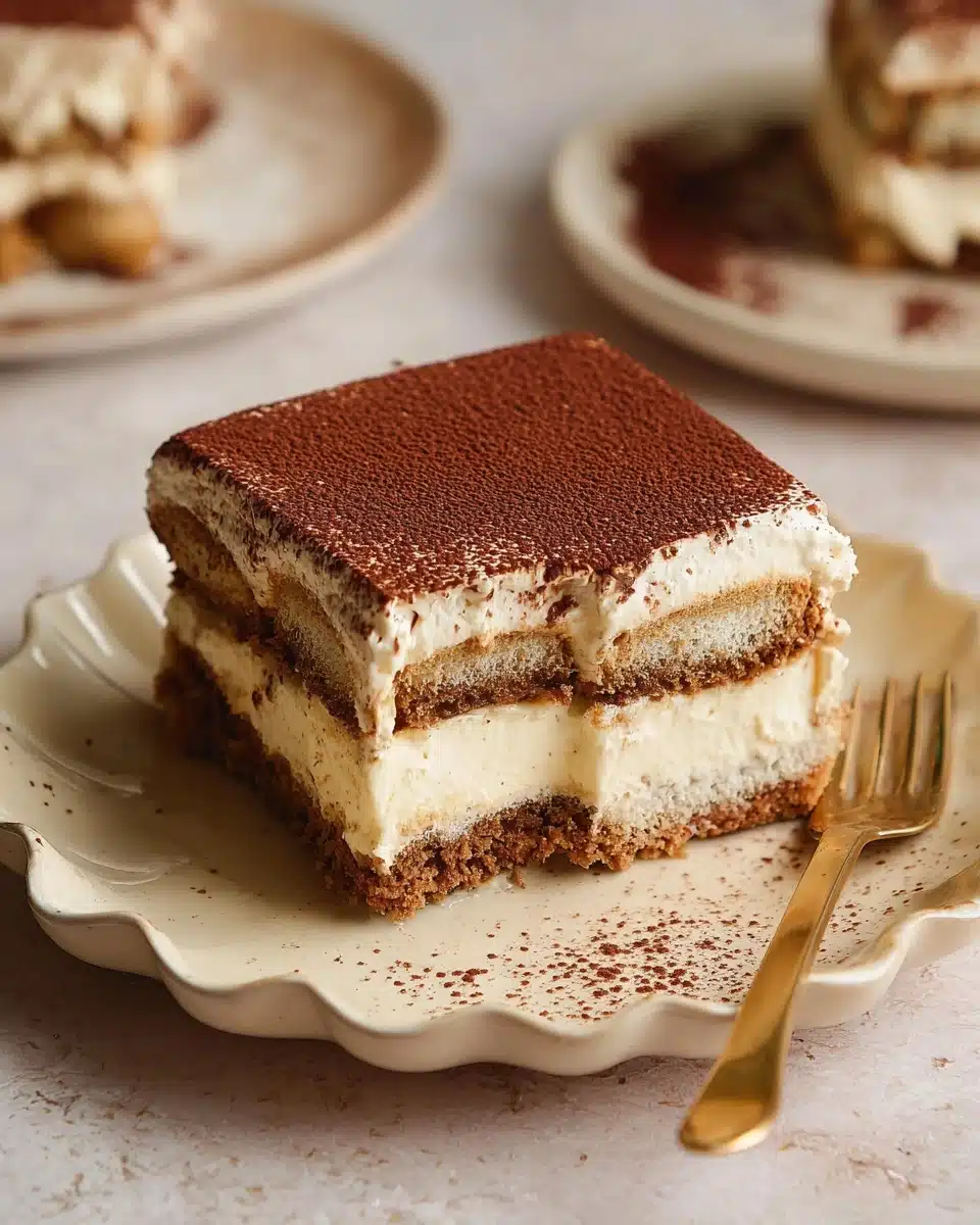 Classic Italian Tiramisu: A Creamy Coffee Delight
