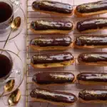 Exquisite Éclairs with Silky Custard Sauce Recipe
