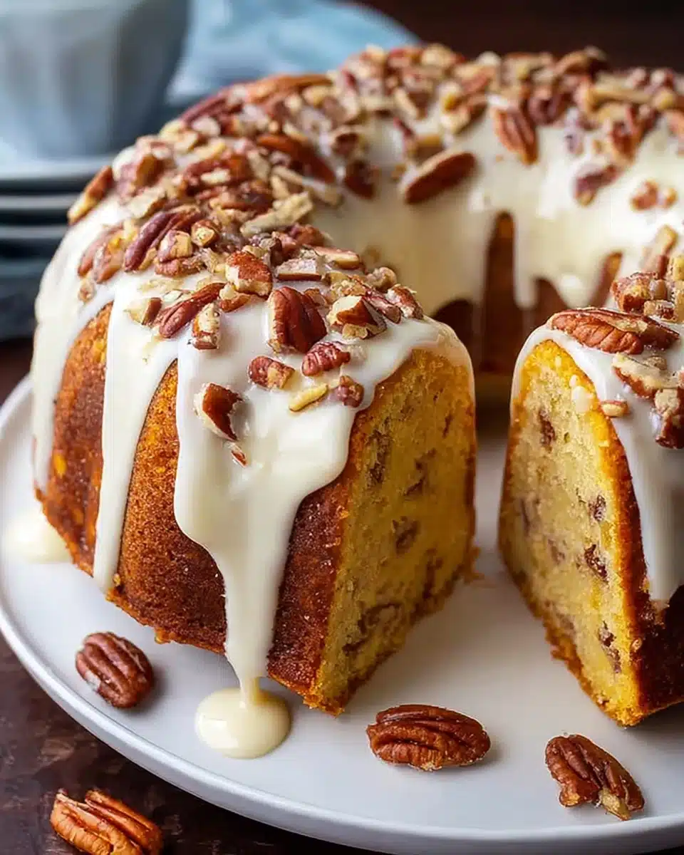 Butter Pecan Pound Cake Recipe