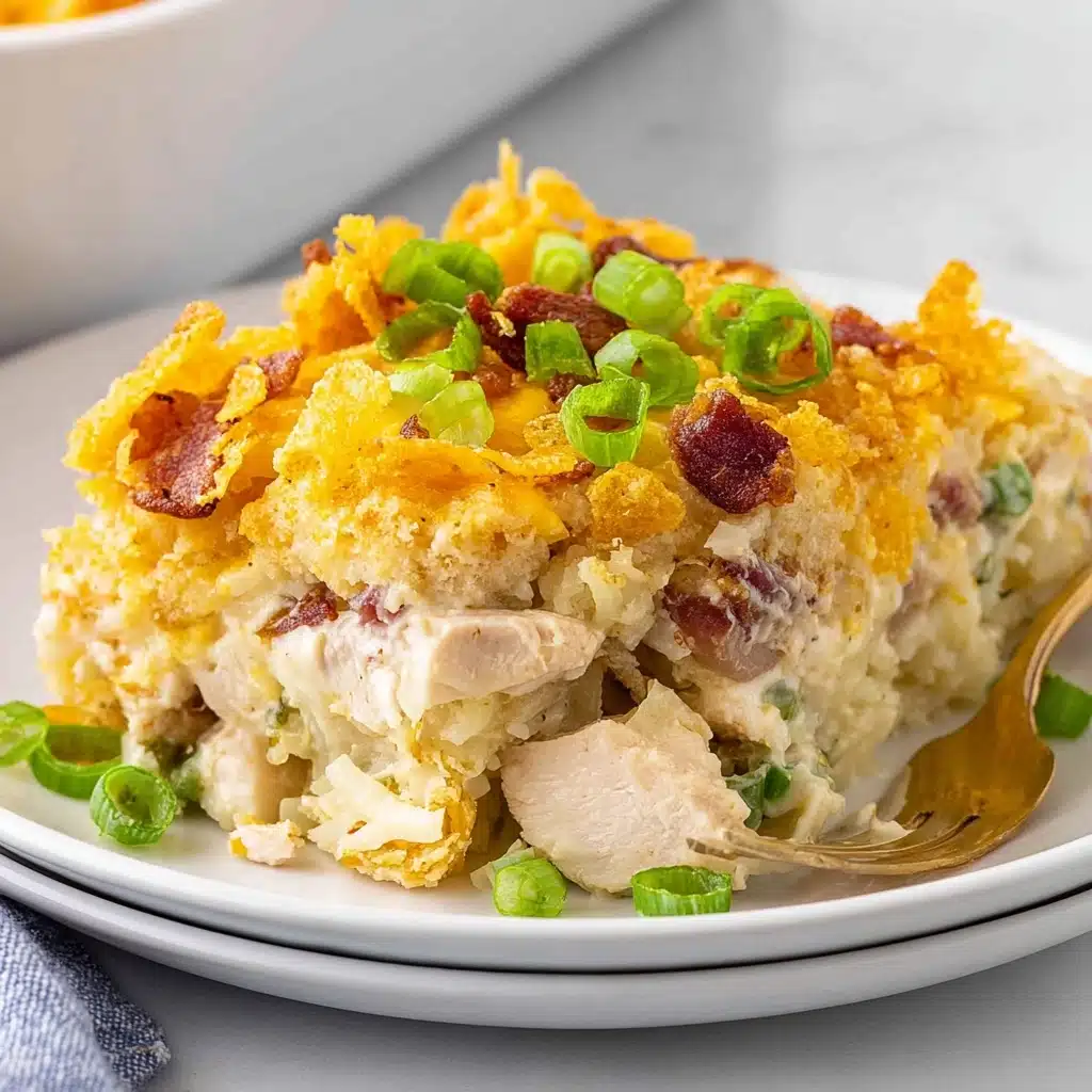 Ultimate Chicken Hashbrown Casserole Recipe - Recipe Image