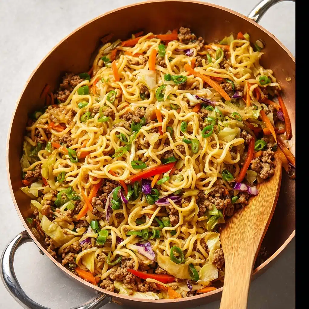 Chicken Ramen Stir Fry Recipe - Recipe Image