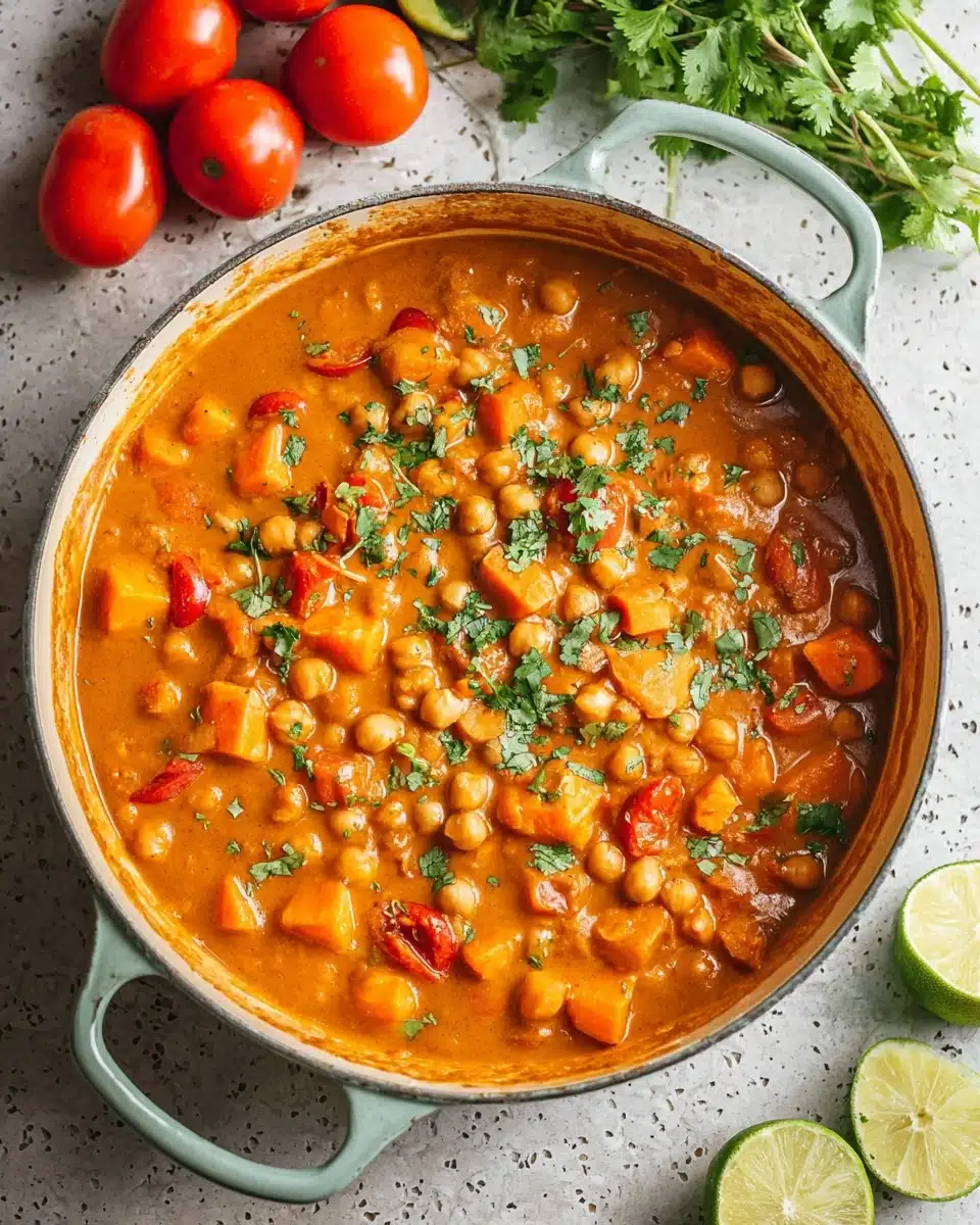 Sweet Potato and Chickpea Curry Recipe