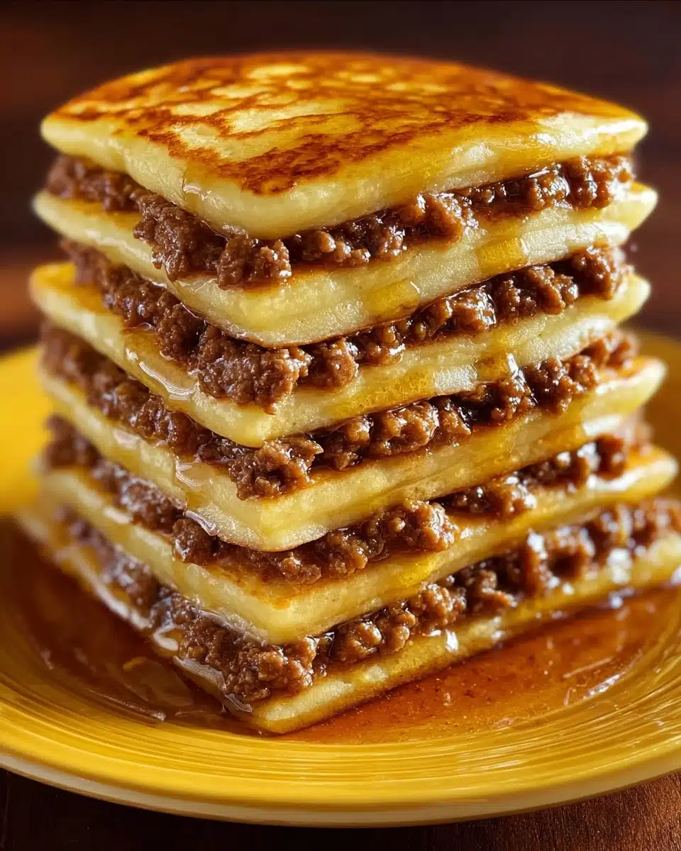 Pancake Sausage Casserole Recipe