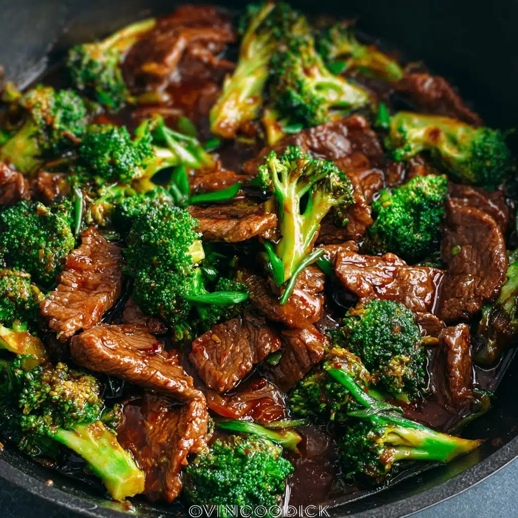 Chinese Beef and Broccoli (牛肉炒西兰花) Recipe - Recipe Image