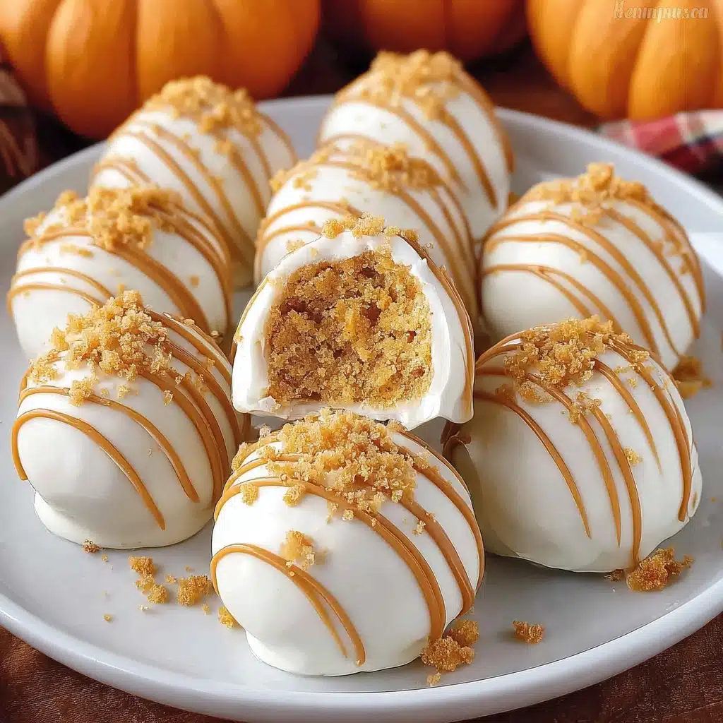 No-Bake Pumpkin Cheesecake Balls Recipe - Recipe Image