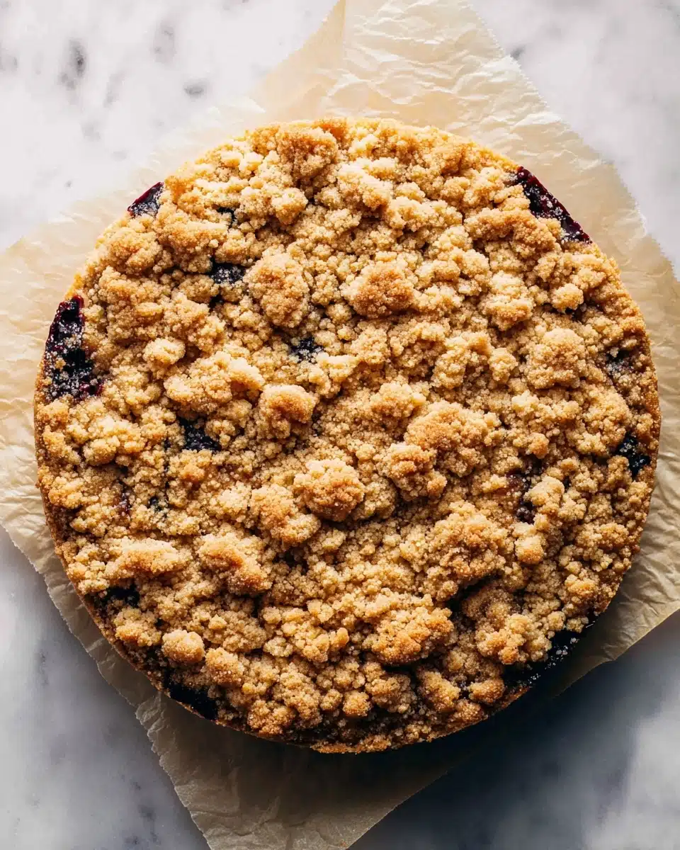 Blueberry Sour Cream Coffee Cake Recipe