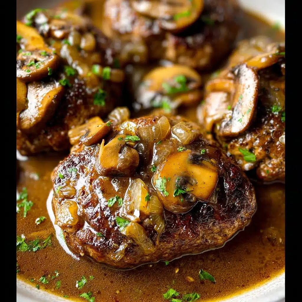 Bobby Flay Salisbury Steak Recipe - Recipe Image