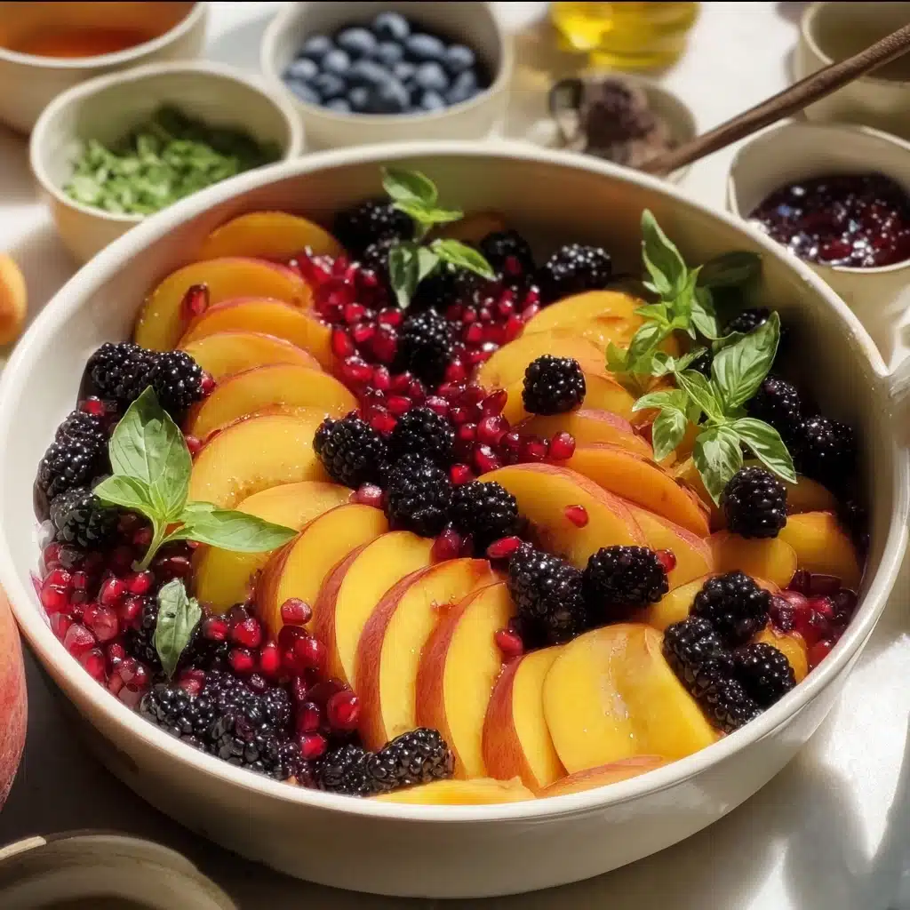 Summer Peach Fruit Salad Recipe - Recipe Image