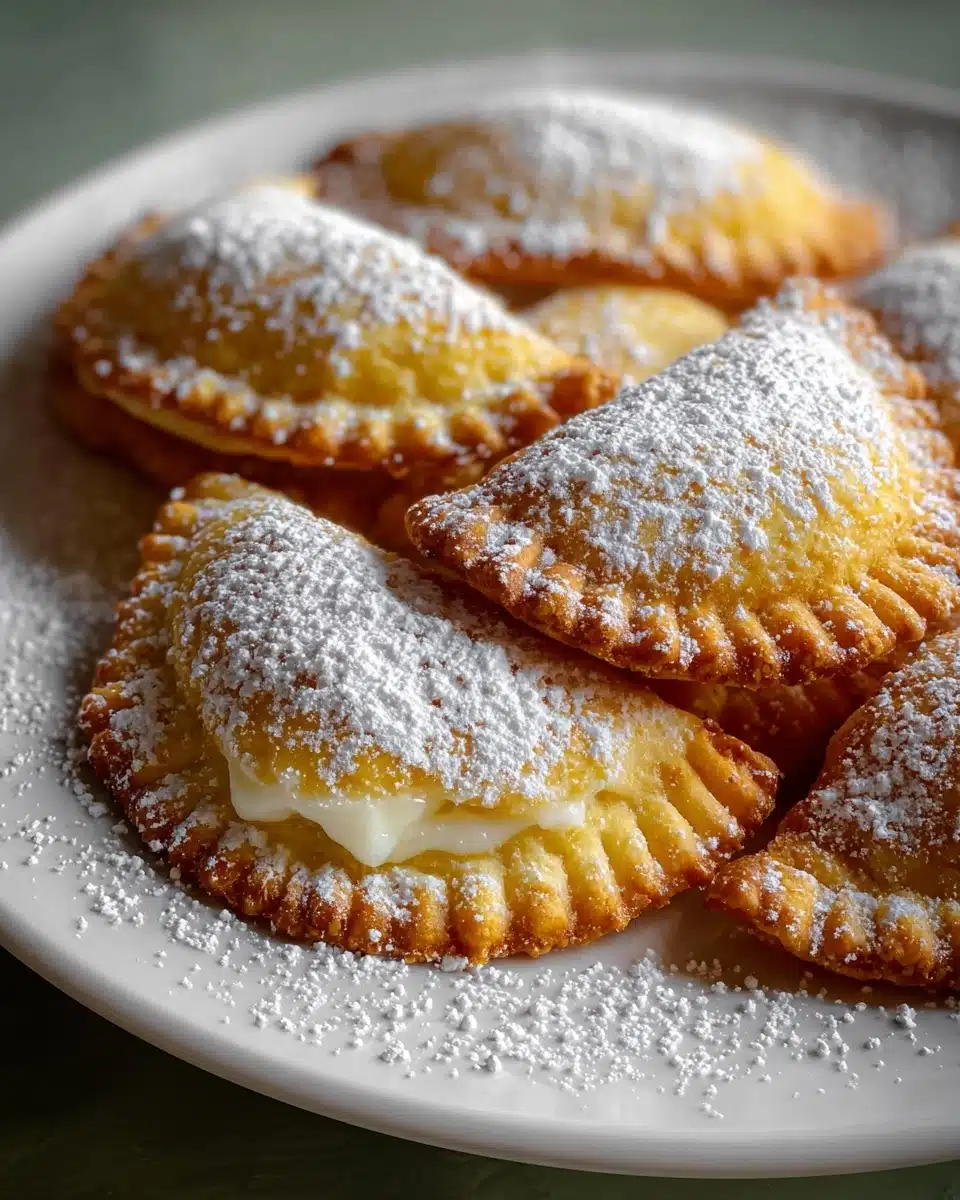 Sicilian Ricotta and Chocolate Turnovers (Cassatelle) Recipe
