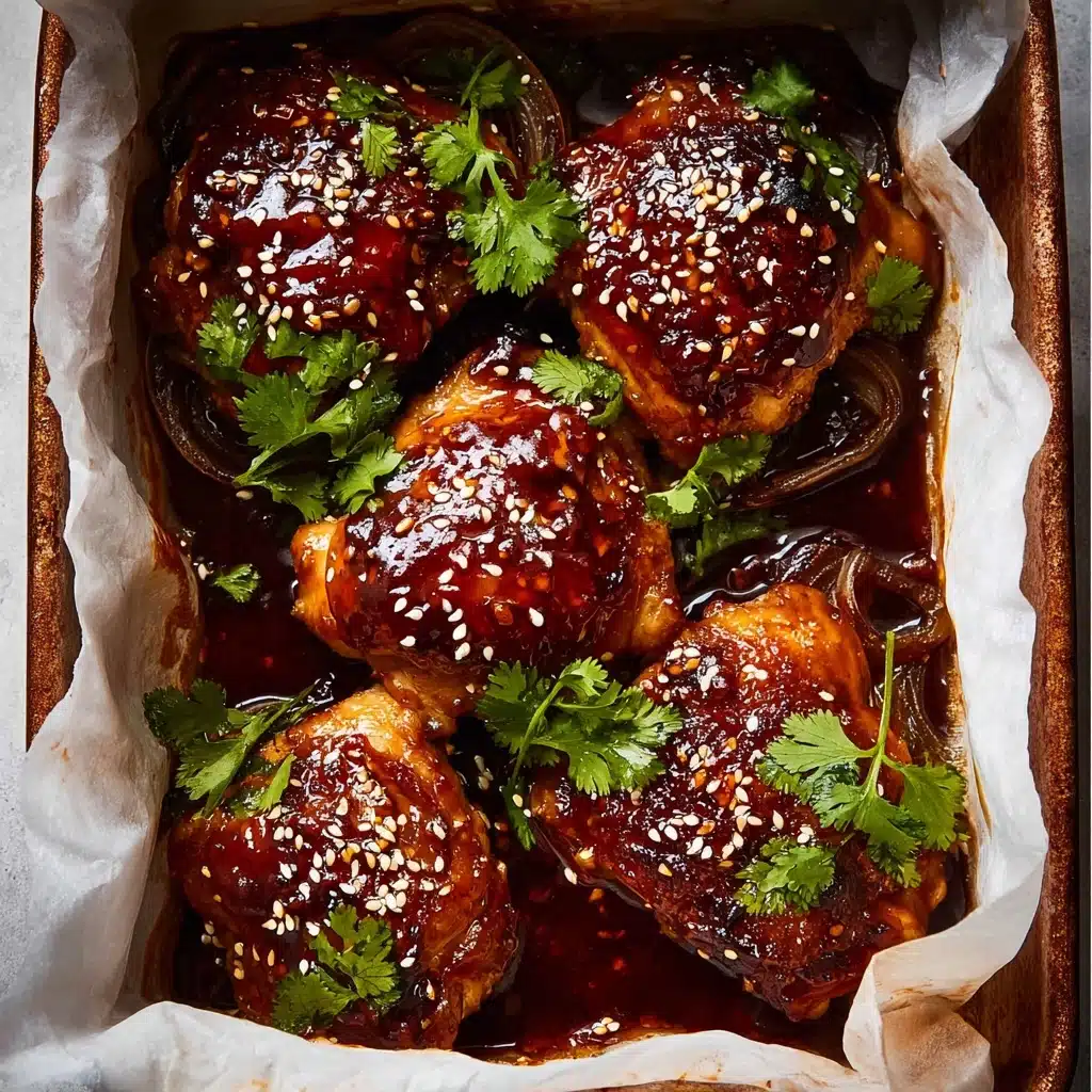 EASIEST sticky honey soy chicken Recipe - Recipe Image