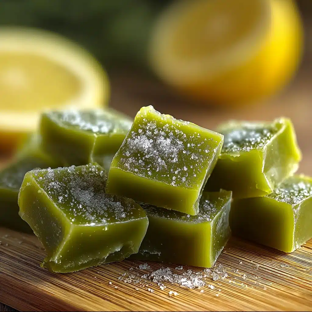 Green Tea, Lemon & Ginger Chews Recipe - Recipe Image