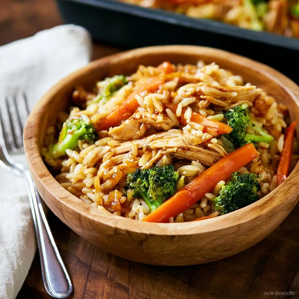 Teriyaki Chicken Casserole Recipe - Recipe Image