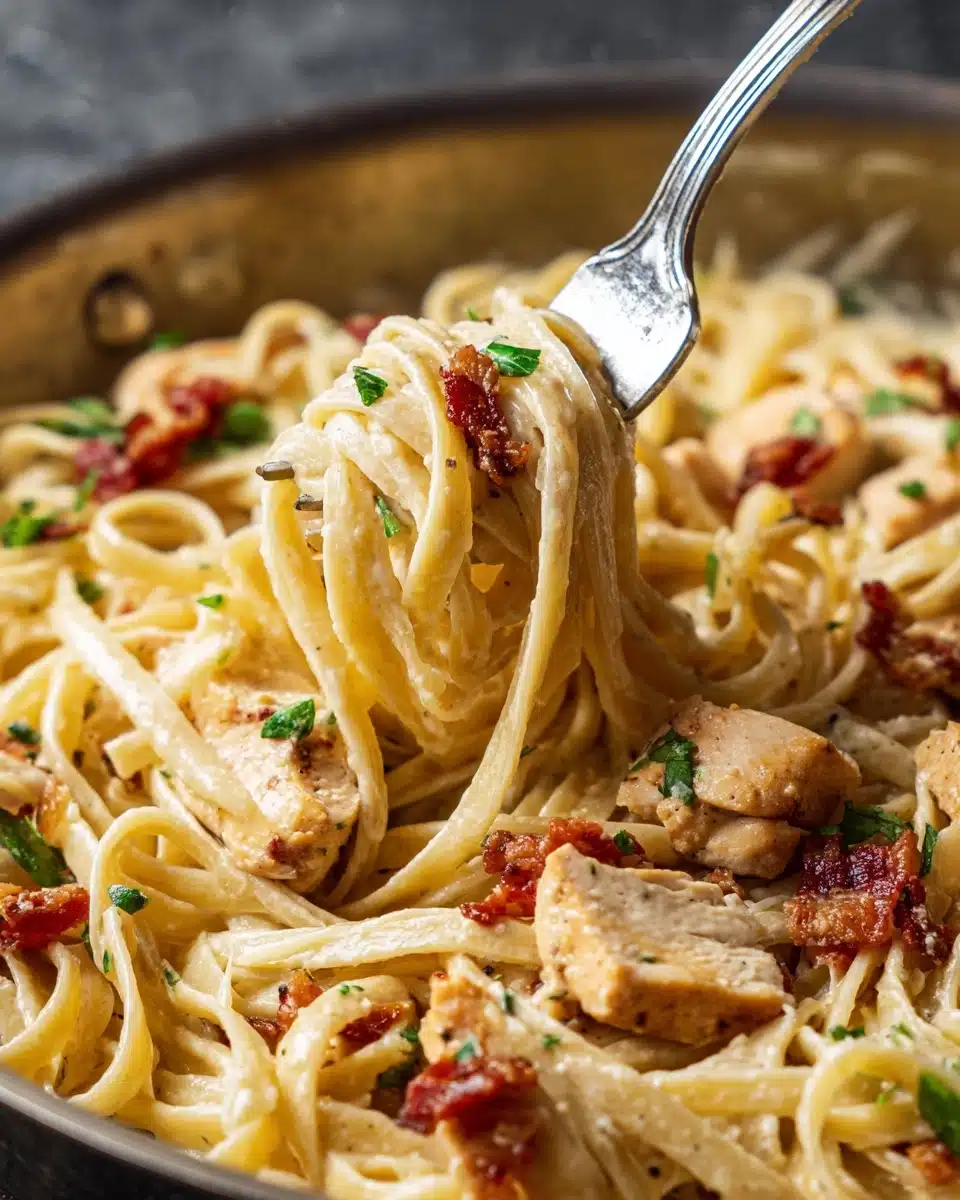 Creamy Chicken Carbonara Recipe