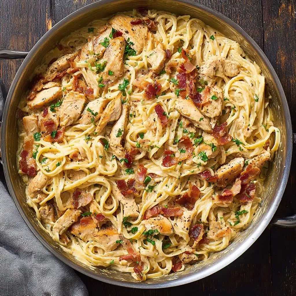 Creamy Chicken Carbonara Recipe - Recipe Image