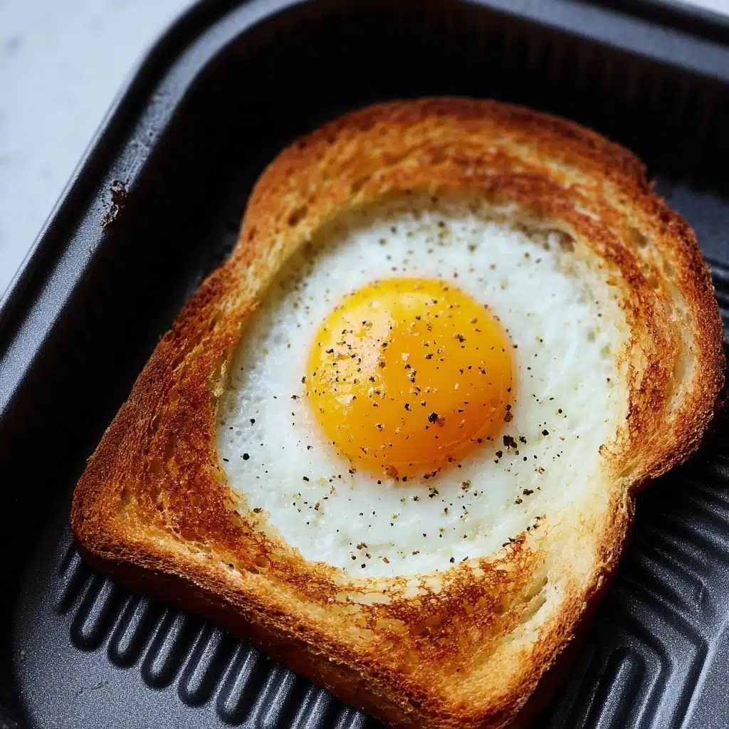 Air Fryer Egg and Toast Recipe - Recipe Image