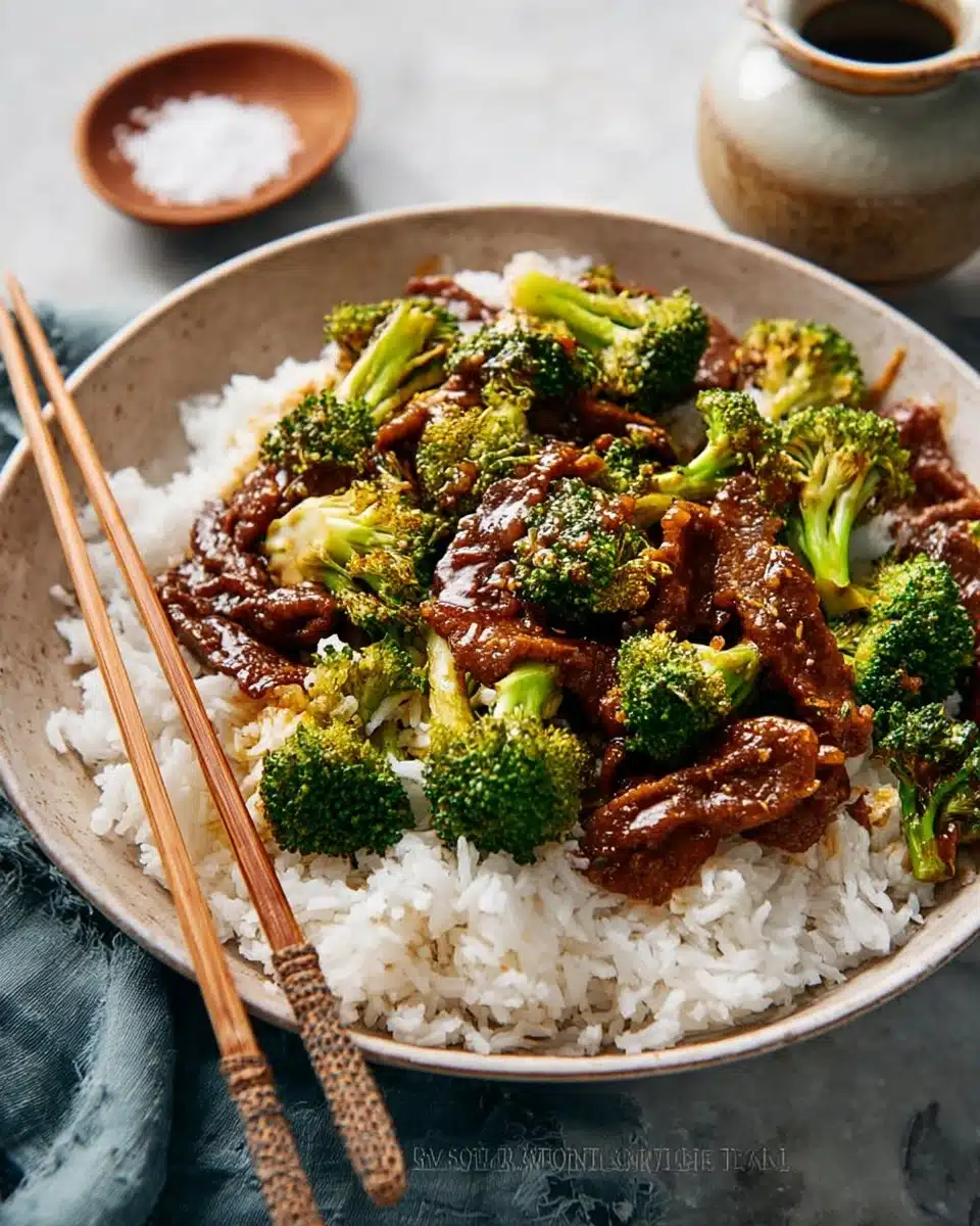 Chinese Beef and Broccoli (牛肉炒西兰花) Recipe