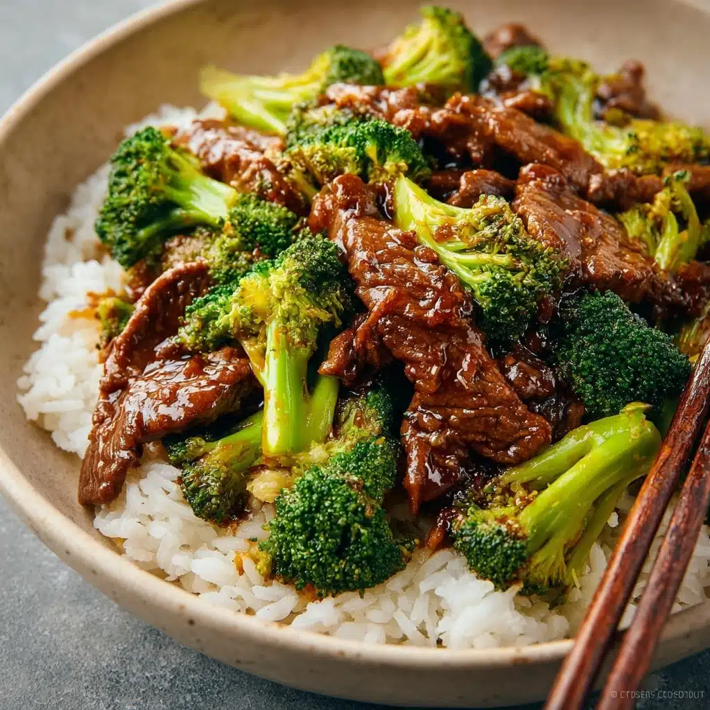 Chinese Beef and Broccoli (牛肉炒西兰花) Recipe - Recipe Image