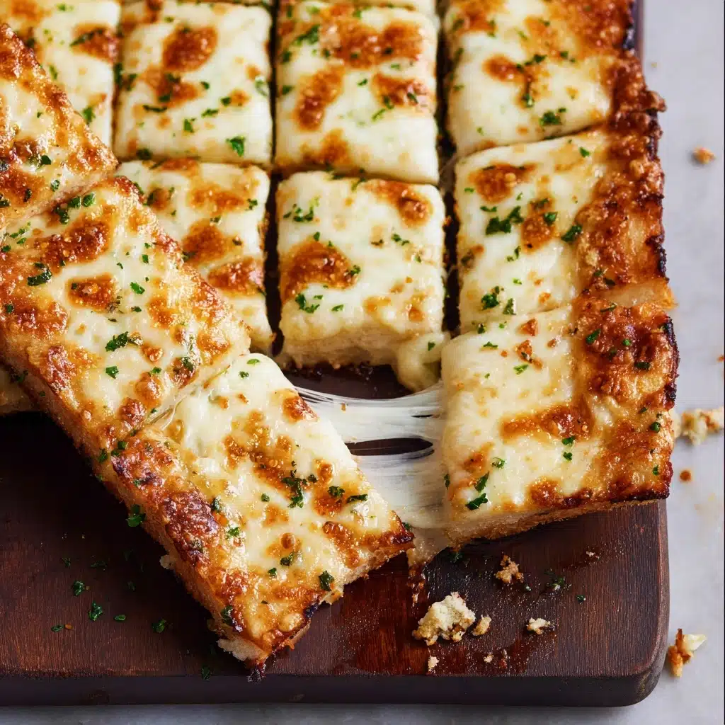 BEST CHEESY GARLIC BREAD Recipe - Recipe Image