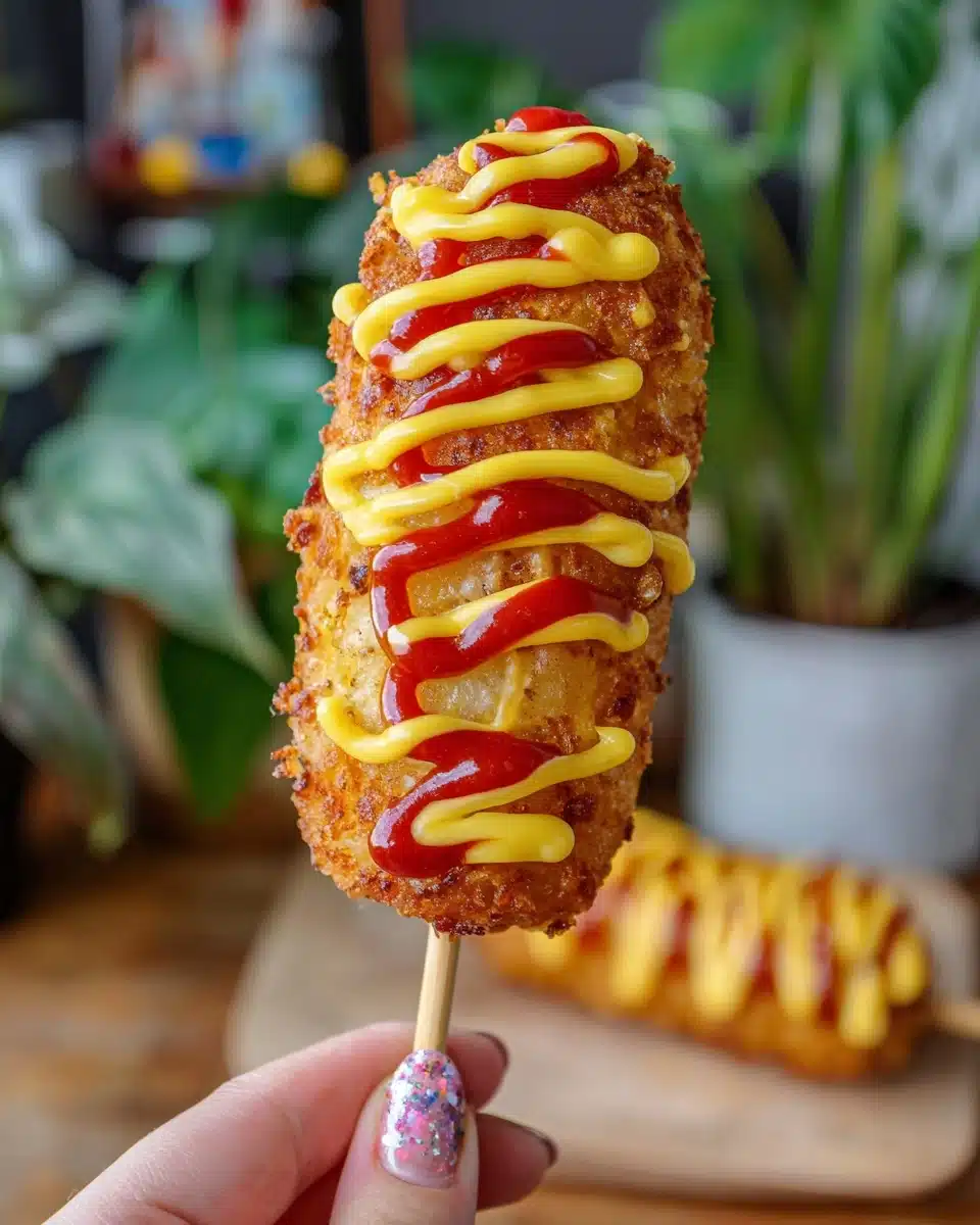 Korean Corn Dog- 감자핫도그 (Gamja Hotdog) Recipe