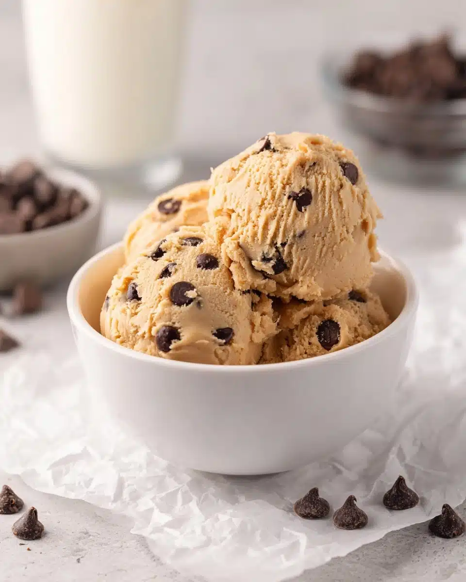 Edible Chocolate Chip Cookie Dough Recipe