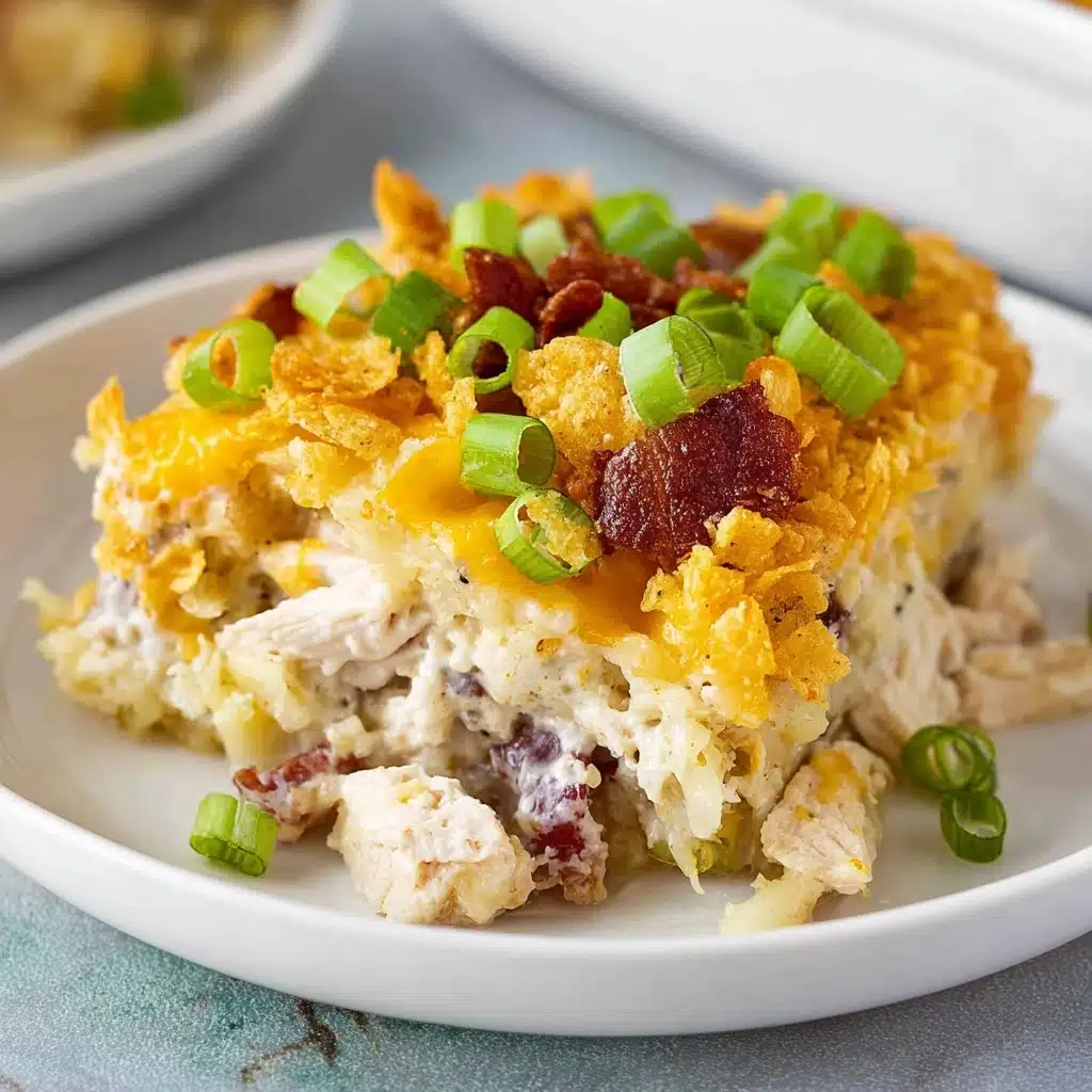 Ultimate Chicken Hashbrown Casserole Recipe - Recipe Image