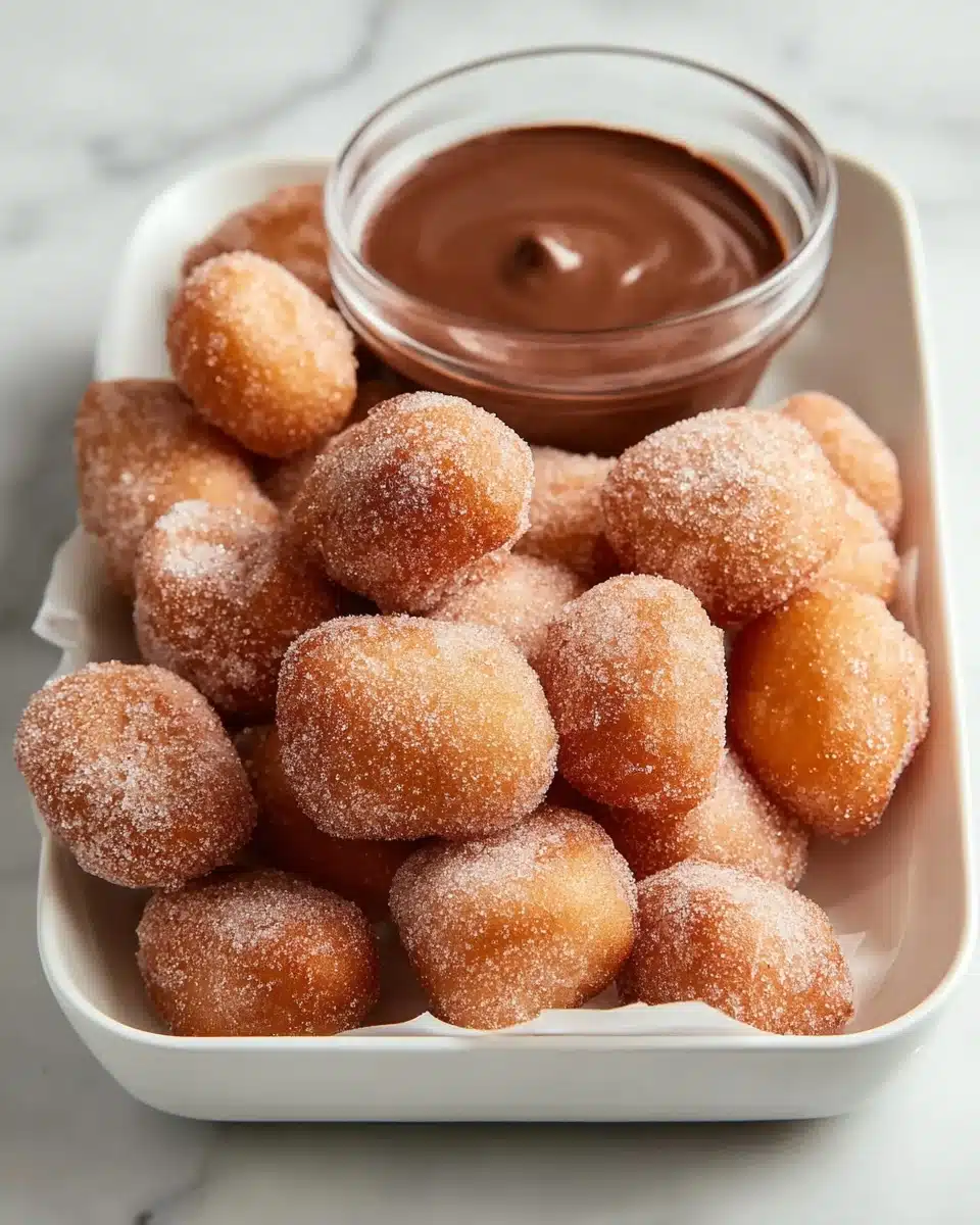 Sweet Air Fryer Churro Bites Recipe