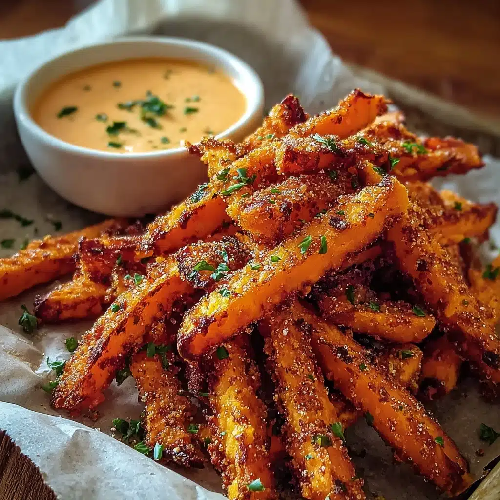 Crispy Oven Baked Sweet Potato Fries Recipe - Recipe Image