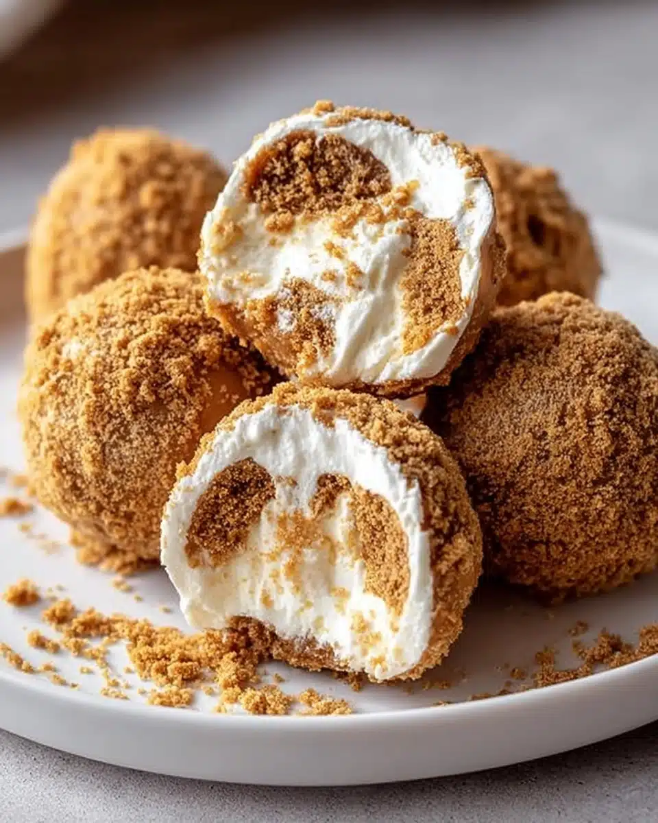 No-Bake Pumpkin Cheesecake Balls Recipe