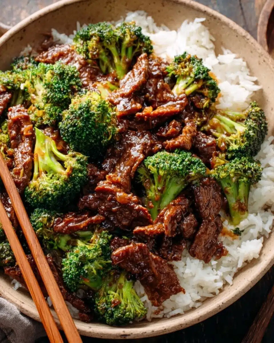 Chinese Beef and Broccoli (牛肉炒西兰花) Recipe