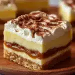 Ooey-Gooey Cinnamon Roll Cheesecake Bars Recipe
