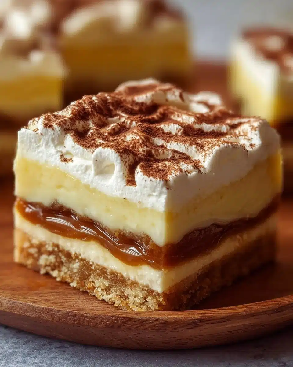 Ooey-Gooey Cinnamon Roll Cheesecake Bars Recipe