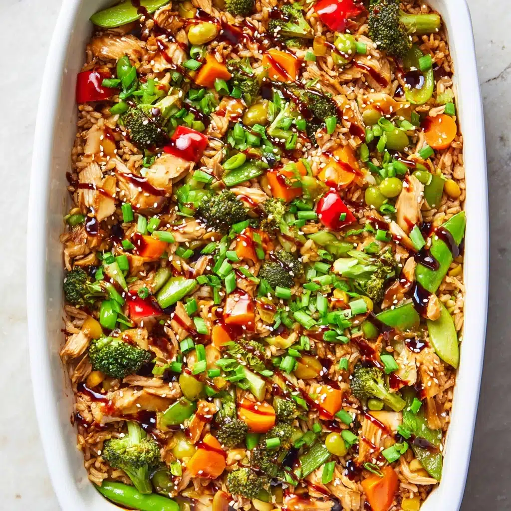 Teriyaki Chicken Casserole Recipe - Recipe Image