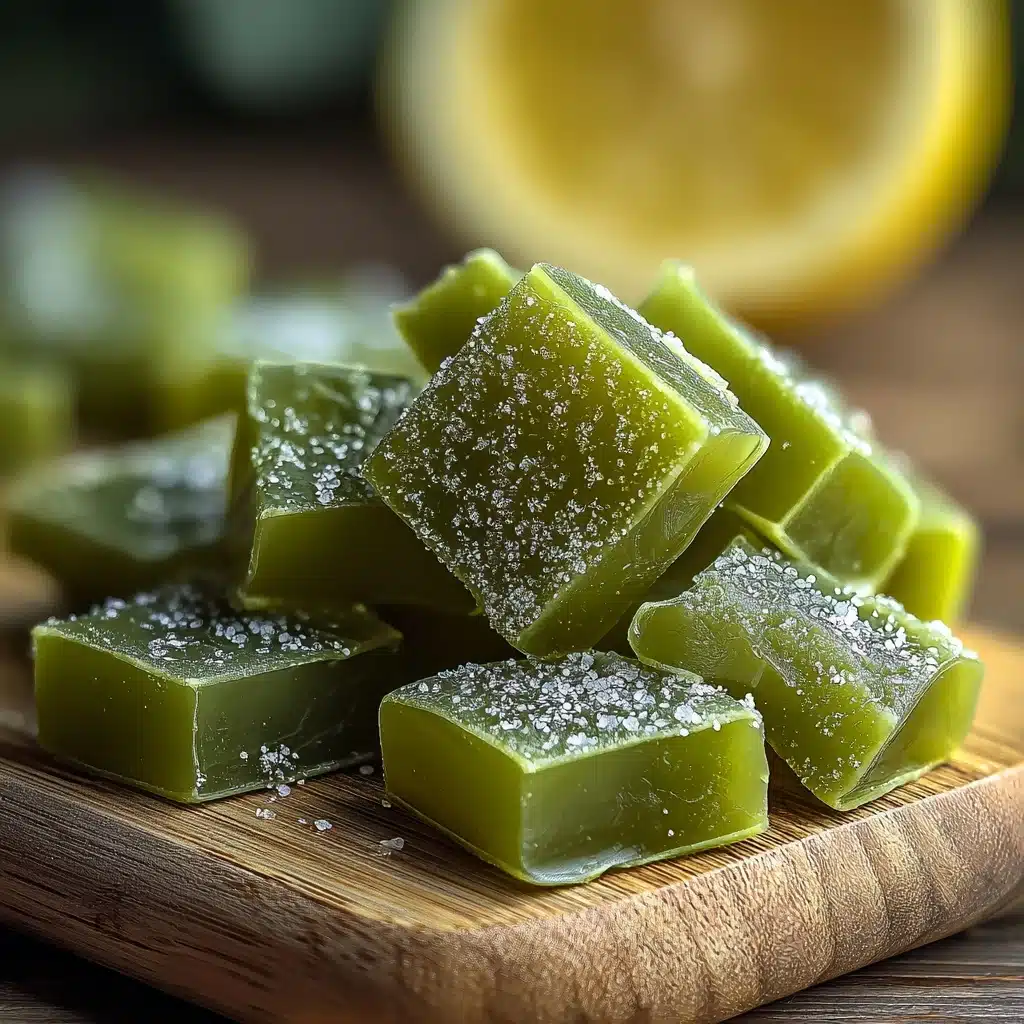 Green Tea, Lemon & Ginger Chews Recipe - Recipe Image